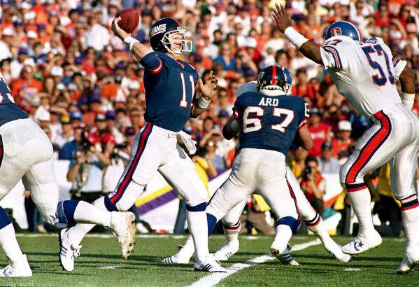 AP WAS THERE Simms tops Elway as Giants win 1st Super Bowl AP News
